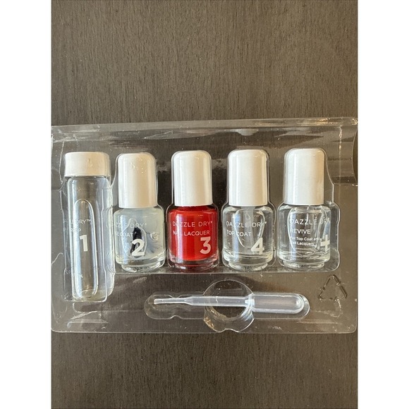 Dazzle Dry Mini Kit 4 Step System - Red Hot Chili, True Red! RR701 - Picture 3 of 10
